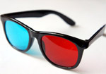 3D-Brille anaglyph (red-cyan)